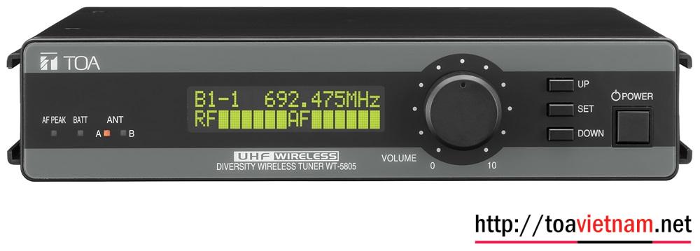 Bộ thu không dây UHF: TOA WT-5805