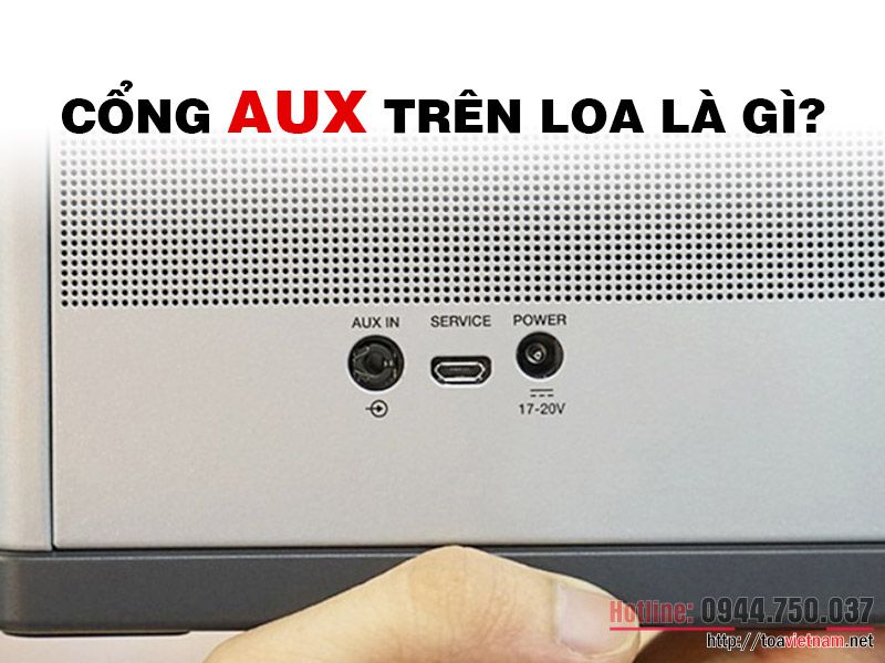 Cổng AUX là gì và hoạt động như thế nào Cổng AUX là gì và hoạt động như thế nào.jpg